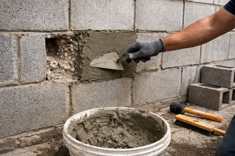 Block Wall Repair in Watertown, TN