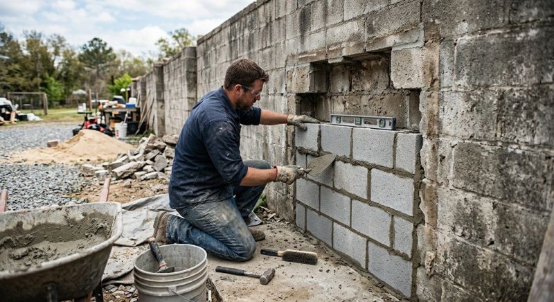 Block Work Repair in Mount Juliet, TN