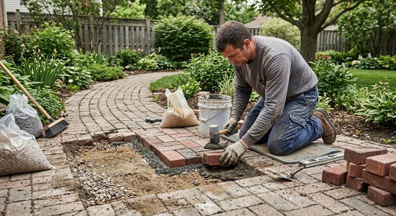 Brick Driveway Repair in Mount Juliet, TN