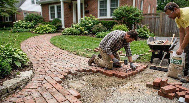 Brick Flatwork Repair in Gallatin, TN