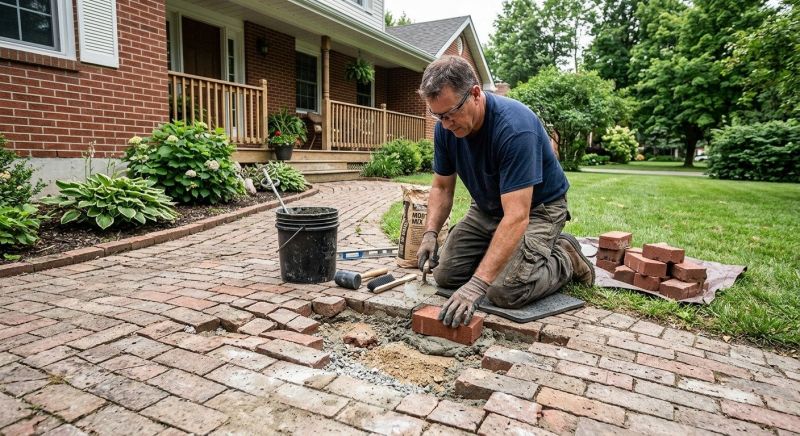 Brick Flatwork Repair in Joelton, TN