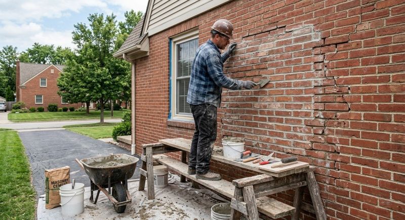 Brick Flatwork Repair in Old Hickory, TN
