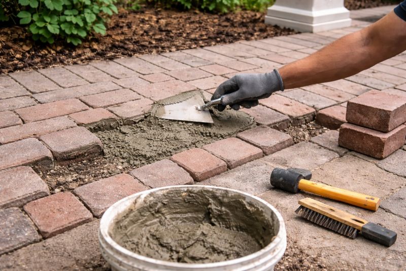 Brick Flatwork Repair in Portland, TN
