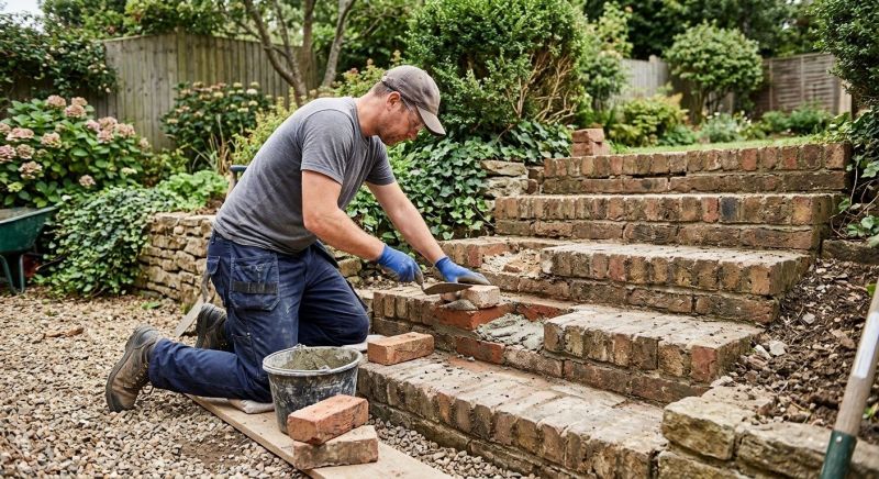 Brick Stairs Repair in Mount Juliet, TN