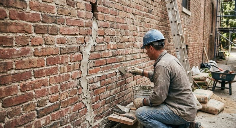 Brick Wall Repair in Bethpage, TN