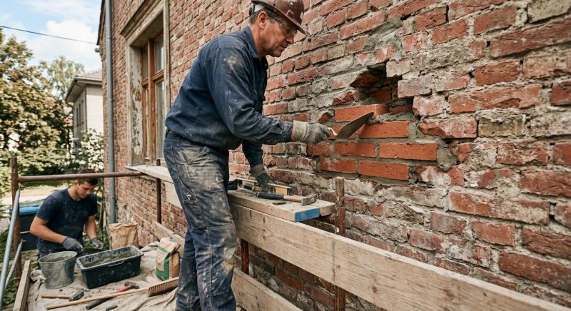 Brick Wall Repair in Hermitage, TN