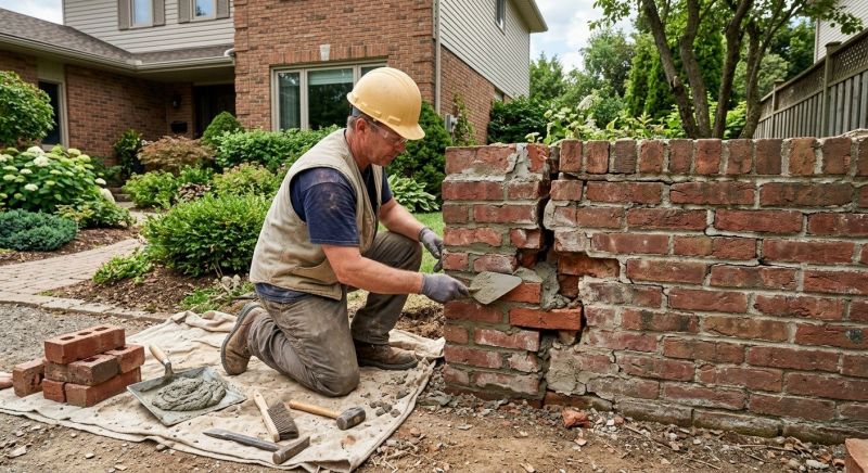 Brick Wall Repair in Watertown, TN
