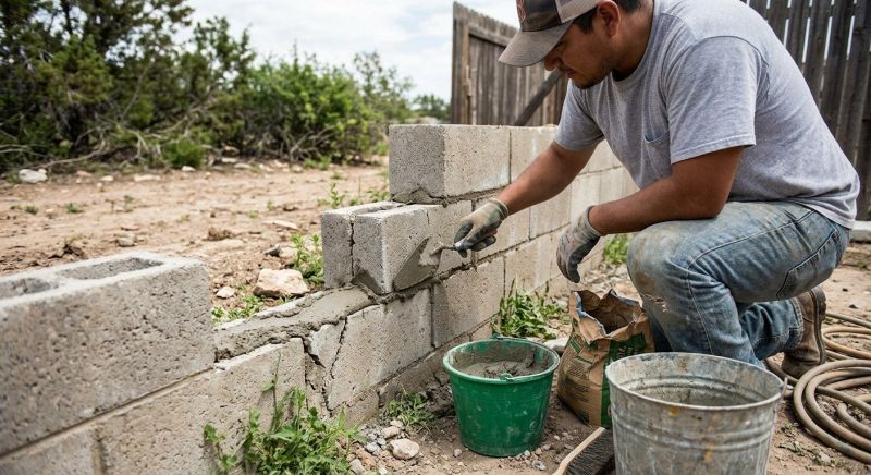 Concrete Block Repair in White House, TN