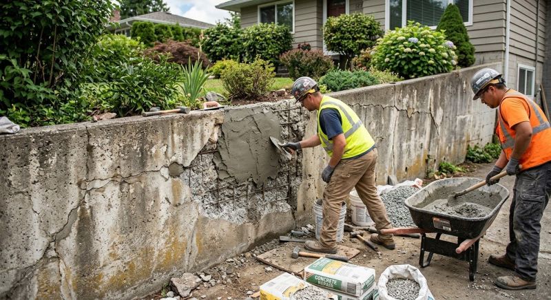 Retaining Wall Repair in Mount Juliet, TN