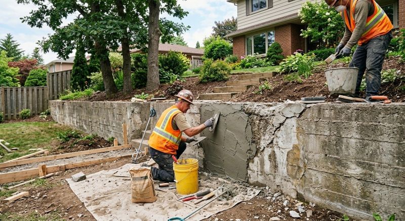 Retaining Wall Repair in Mount Juliet, TN