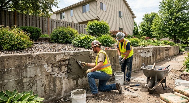 Retaining Wall Repair in Old Hickory, TN