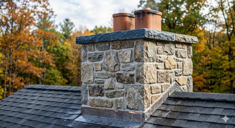 Stone Chimney Installation in Lascassas, TN