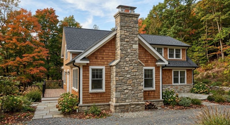 Stone Chimney Installation in Whites Creek, TN
