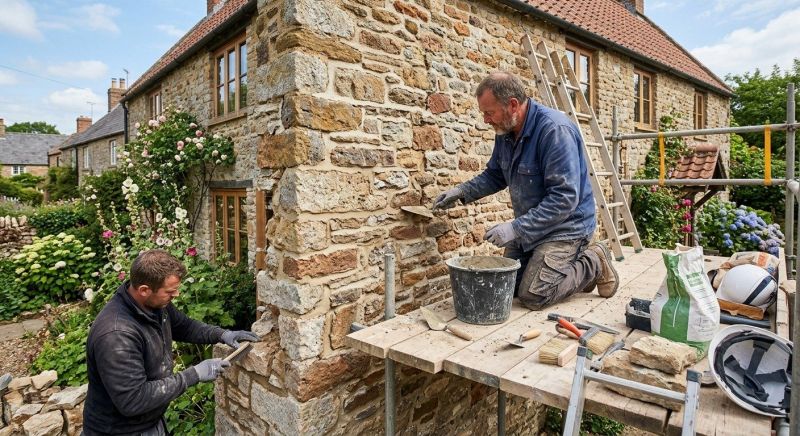 Stone Masonry Repair in Portland, TN