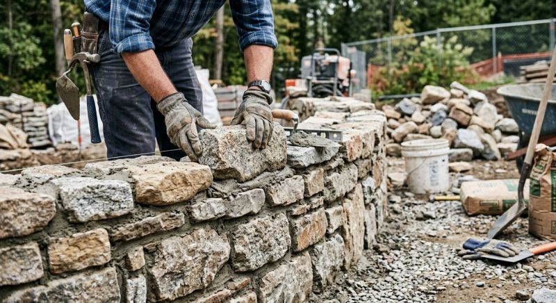 Stonework Installation in Hermitage, TN